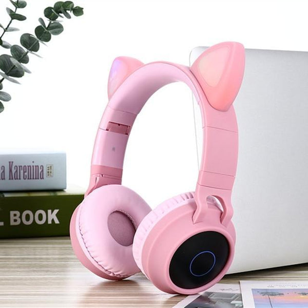 Premium Cat Ear Noise Cancelling Headphones